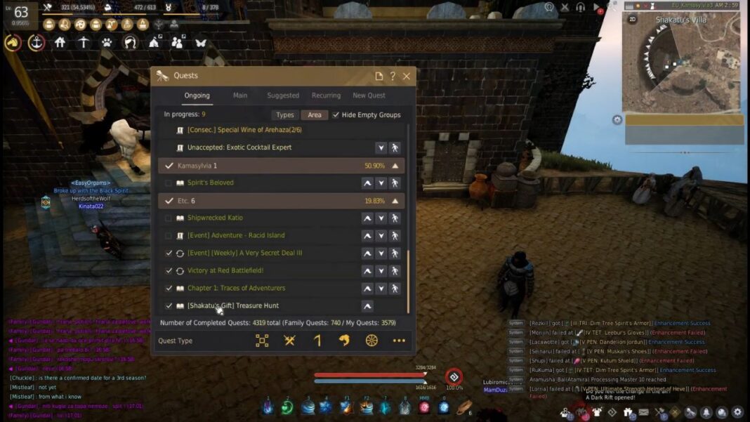 Bdo Shakatus Gift Treasure Hunt