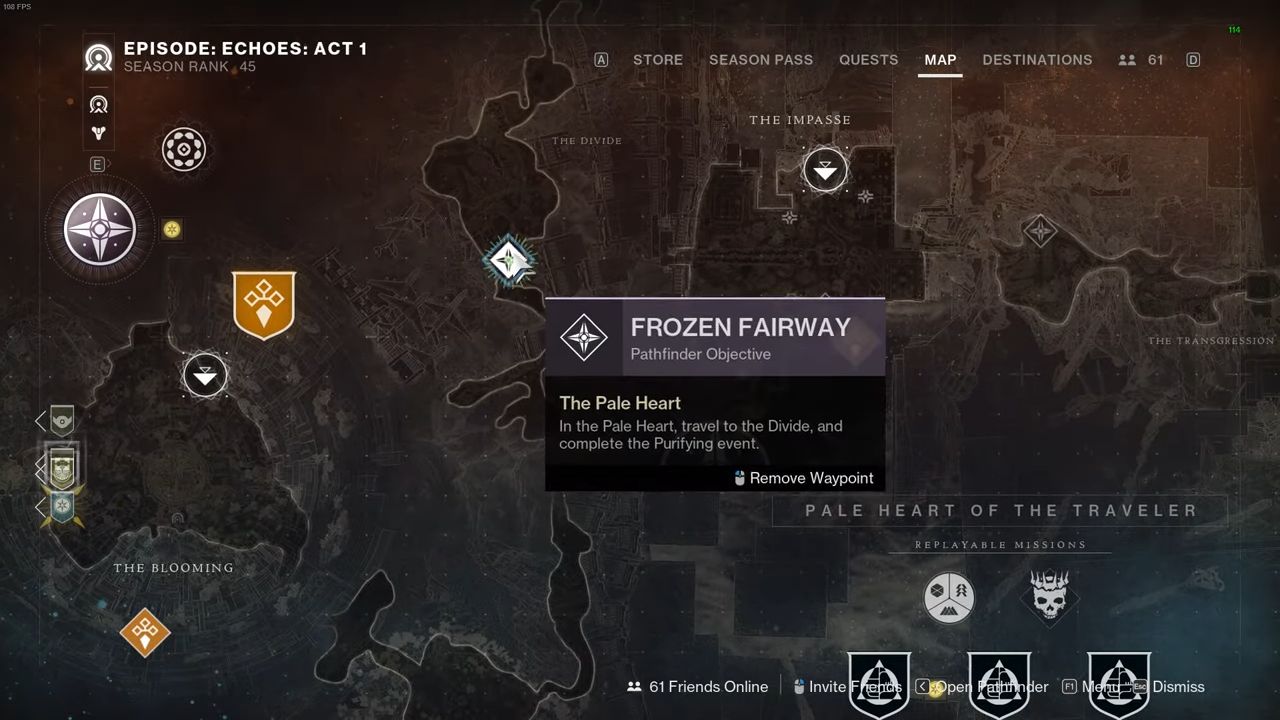 Frozen Fairway Destiny 2